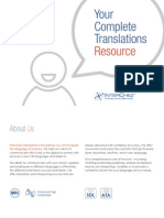 Translation Services Brochure