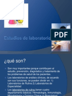 Estudios de Laboratorio