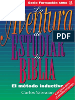 Carlos Yabraian - LA AVENTURA DE ESTUDIAR LA BIBLIA EL METODO INDUCTIVO PDF