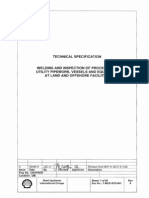 T-MCE-STD-001 Rev 0 - Welding and Inspection of Process and Utility Pipework Vessels and Equipment