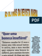 As Últimas Da Revista "Maria"