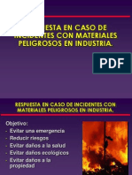 Primera Respuesta A Incidentes Con Materiales Peligrosos