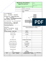 Agoco Welding Procedure Specification: Smaw Manual JOINTS (QW-402)