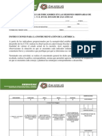 Rubrica de Evaluacion de Los Cte