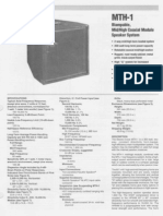 MTH-1 Engineering Data Sheet