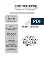 COIP Código Organico Integral Penal 2014 PDF