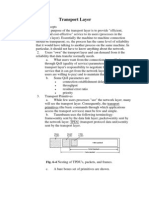 Transport Layer: Fig. 6-4 Nesting of TPDU's, Packets, and Frames