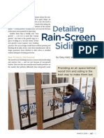 Rain Screen Detailing Article, by Gary Katz and Bill Robinson