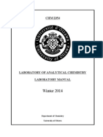 Lab Manual-CHM2354 W2014