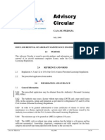 CAA AC PEL013 Issue and Renewal of Aircraft Maintenance Engineers Licences