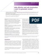 Who Can Provide Effective and Safe Termination of Pregnancy Care? A Systematic Review