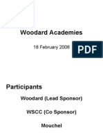 Presentation On Woodard Academies 18 February 2008