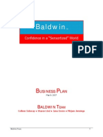 Baldwin Business Plan