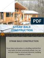 Straw Bale Construction