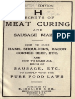 Secrets of Meat Curing