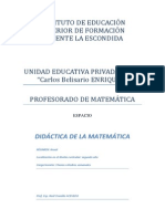 IRMA SAINZ y PARRA Didactica Matemática