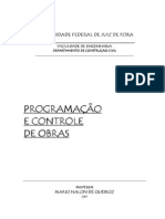 Programação e Controle de Obras