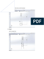 Step 1: Draw Two Circles Like Shown On The Front Plane