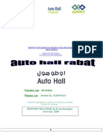 Rapport de Stage Auto Hall