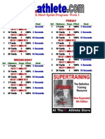 Sprint Workouts 16-Week Cycle