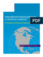 International Medical Graduates in American Medicine