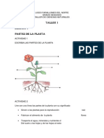 Taller Ciencias Naturales 2014 Primer Periodo