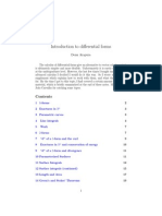 Arapura, Introduction To Differential Forms