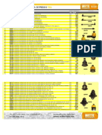 Crumex (Tebo) 2013 - Lista Precios