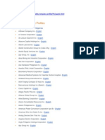 Philippines Company Profiles