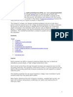 Ground Potential Rise & Equipotential Bonding