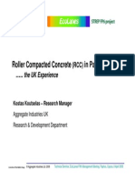 Roller Compacted Concrete (RCC) in Pavements