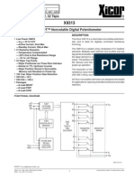 X9313 Terminal Voltage 5V, 32 Taps: Available