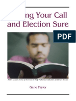 Making Your Call and Election Sure: Gene Taylor