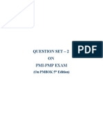 PMP Question Set 2