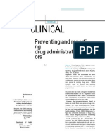 Journal in Medication Error