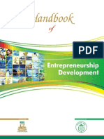 Handbook of Entrepreneurship Development