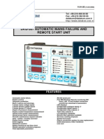 Dkg-307 Automatic Mains Failure and Remote Start Unit