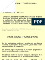 Etica Moral y Corrupcion