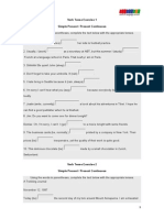 Exercises Verbal Tenses by ALS