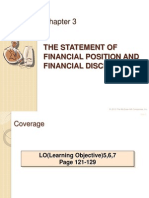 CH 3 - The Statement of Financial Position and Financial Disclosures