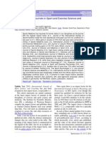 Impact Factors of Journals in Sport and Exercise 