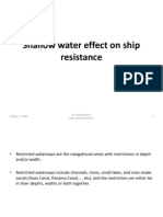 Shallow Water Effect On Ship Resistance