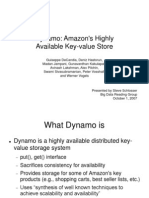 Dynamo: Amazon's Highly Available Key-Value Store