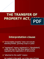 The Transfer of Property Act, 1882