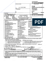 Civil Case Cover Sheet