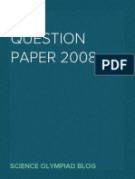 IESO Question Paper 2008