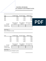 Chapter 2 Problems The Financial Markets and Interest Rates