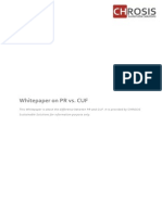 PR Vs CUF in Solar PV Power