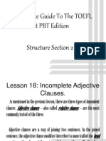 The Complete Guide To The TOEFL Test PBT Edition Structure Section 2