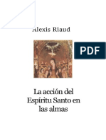 La Acción Del Espíritu Santo en Las Almas